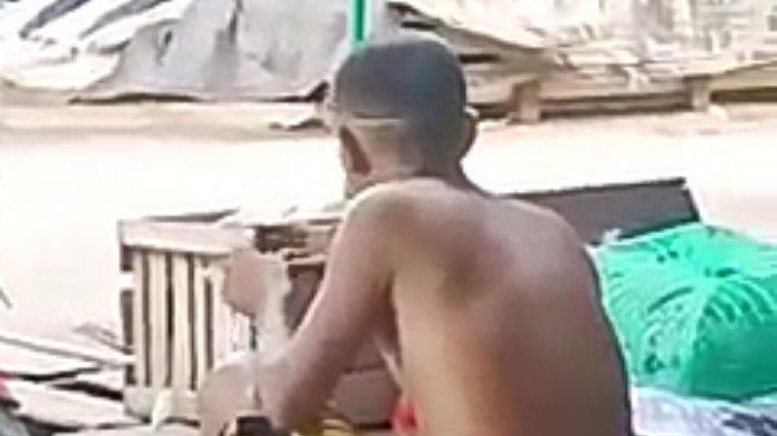 Lelaki Diduga Gangguan Jiwa Risaukan Warga Pasar Pelaihari, Satpol PP Imbau Lapor ke Petugas