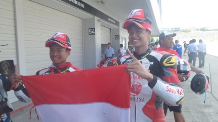 Irfan dan Rheza Kibarkan Merah Putih di Sirkuit Suzuka