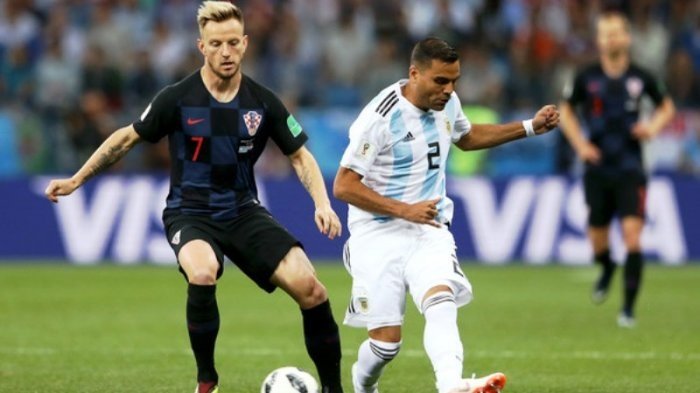 Gol Ivan Rakitic di Menit Tambahan Sempurnakan Keunggulan 3-0 Kroasia Atas Argentina