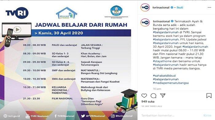 JAWABAN Lengkap Soal Khan Academy Hari, Bulan dan Jam SD Kelas 1 2 3 Live TVRI Hari Ini