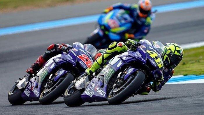 Jadwal MotoGP Valencia Spanyol 2018 - Johann Zarco Terjatuh Race Dihentikan, Rossi Incar Juara 3