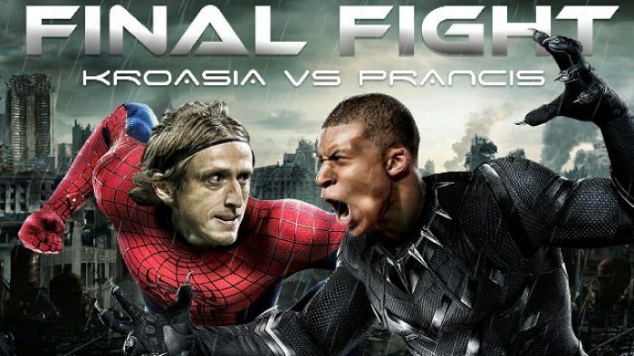 Jadwal Siaran Langsung (Live) Trans TV Final Piala Dunia 2018 Prancis vs Kroasia