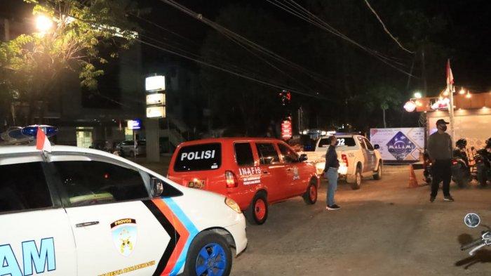 Jajaran Polresta Banjarmasin Patroli Malam Sambangi Tempat Nongkrong Menerapkan Perwali