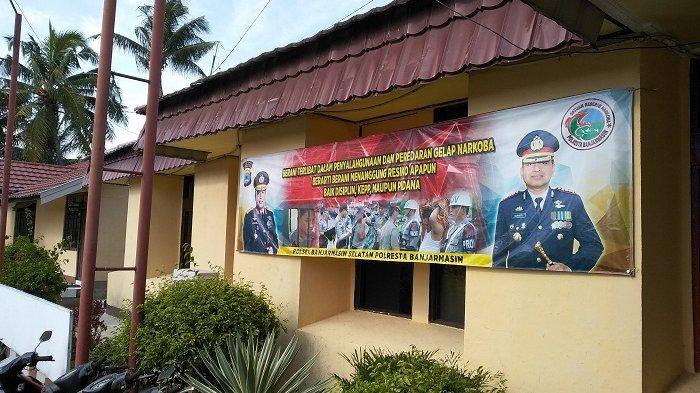 Polsek Banjamasin Selatan Kampanyekan Perangi Narkoba Lewat Spanduk, Ini Tujuannya
