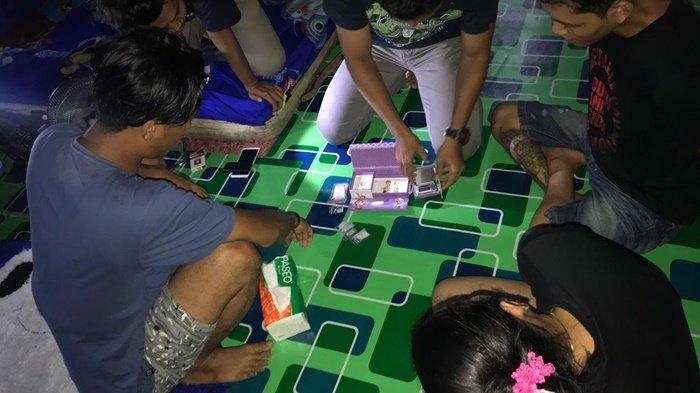Satresnarkoba Polres HSU Gerebek Pengedar Sabu di Banjang, Lima Paket Sabu Ditemukan