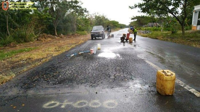 Jalan Lingkar Binuang Ditingkatkan dengan Pengaspalan Pada 2021, Alokasi Anggaran Rp 2,5 Miliar