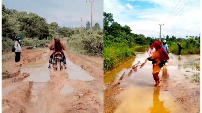 Akibat Jalan Rusak Pelajar di Labuanmas Kabupaten Kotabaru Terpaksa Kos di Desa Tetangga