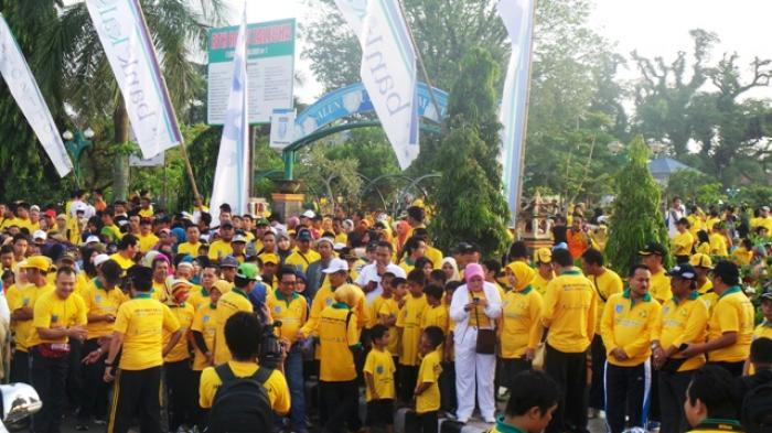 Ribuan Peserta Turut Serta Memperingati Hari Bebas Sampah Nasional