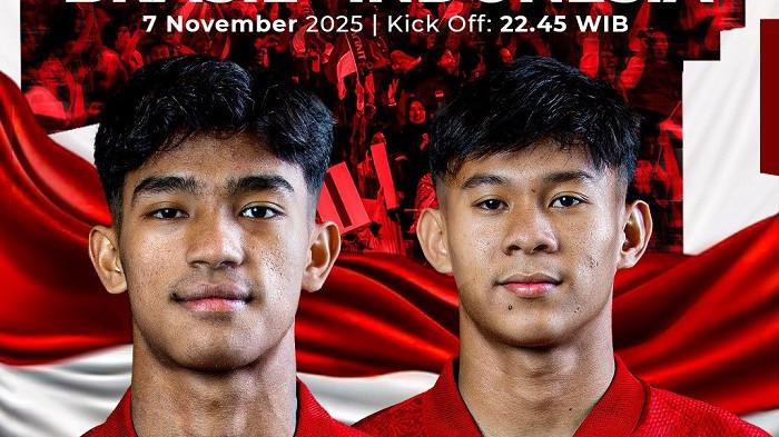 Jadwal Timnas U17 Indonesia vs Brasil Malam Hari Ini di Piala Dunia U17 2025, Laga Hidup Mati