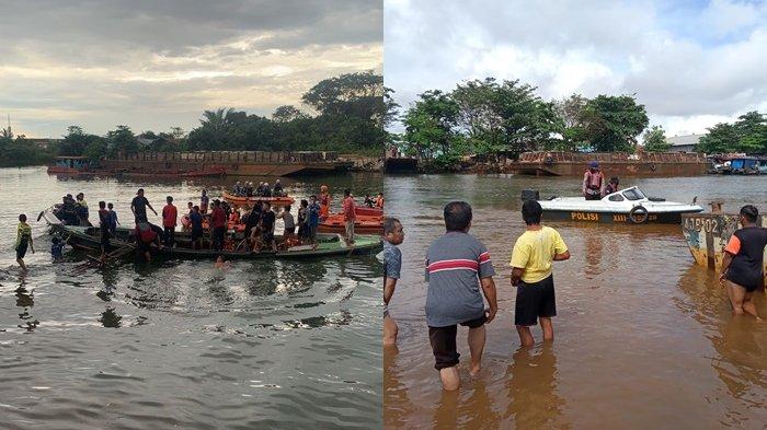 Tenggelam di Banjarmasin : Hilang Terbawa Arus Sungai Awang, Remaja 14 Tahun Ditemukan Meninggal