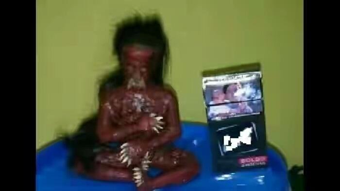 Jenglot Juga Sempat Bikin Heboh di Banjarbaru, Ditemukan di Kolong Rumah Berakhir di Kantor Polisi