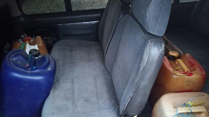 Angkut Bensin dan Pertamax, Pelangsir Ini Diamankan Petugas Polsek Amuntai Utara