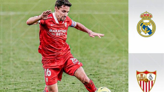 Line Up & Link Nonton TV Online Sevilla vs Real Madrid Liga Spanyol via Vidio.com