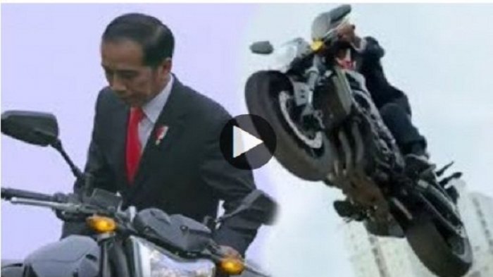 Stuntman Jokowi ke SUGBK Ternyata Berasal dari Thailand Bukan Kaesang, Tunggangi Yamaha FZ1
