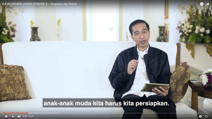 Jokowi Gemar Bikin Vlog, Ternyata Alasannya Sangat Sederhana Hanya Untuk Ini