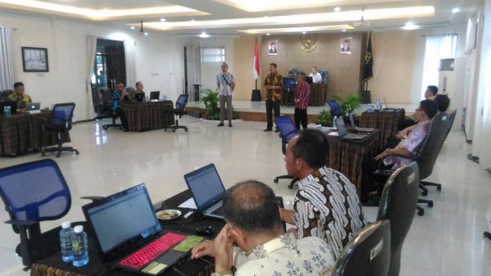 1.557 Peserta CPNS Kemenkumham Jenjang SLTA di Wilayah Kalsel Kini Menjalani Tes Ini