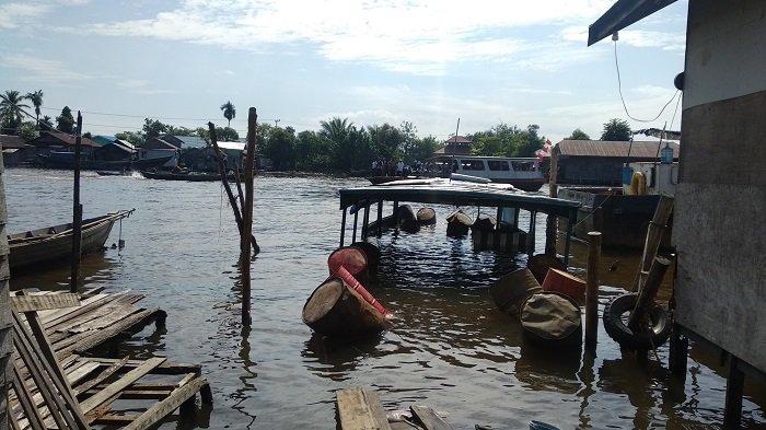 Demi Selamatkan Anak yang Masih Bayi, Ayah Tewas Tenggelam, 2 Kapal Penyeberangan di Batola Karam