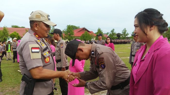 Awal Januari 2018, 67 Personel Polda Kalteng Naik Pangkat, Dua Diantaranya Pejabat Utama
