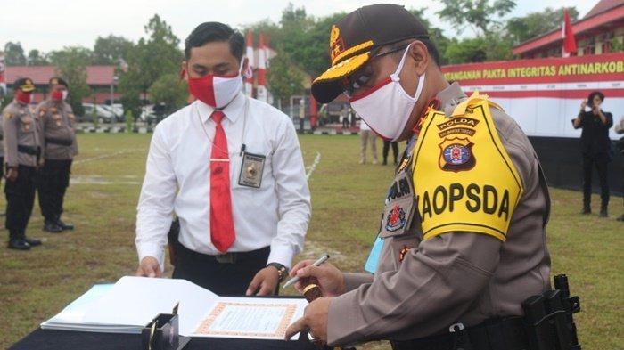 Kapolda Kalteng Tidak Toleransi Personel Terlibat Narkoba