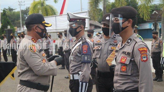 Kapolres Tabalong Minta Anggota Kenakan APD saat Laksanakan Operasi Patuh Intan