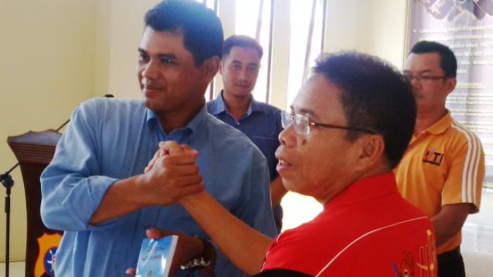 Handra Rochmawan Pamitan dengan Insan Pers Kalteng