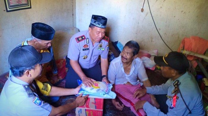 Kapolsekta Bansel Sambangi Purnawirawan yang Sakit, Begini Kondisinya yang Bikin Terenyuh