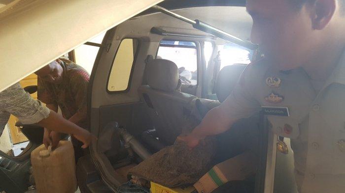 Satu Unit Mobil Minibus Diamankan di Mapolsek Tapin Utara, Gara-gara ini