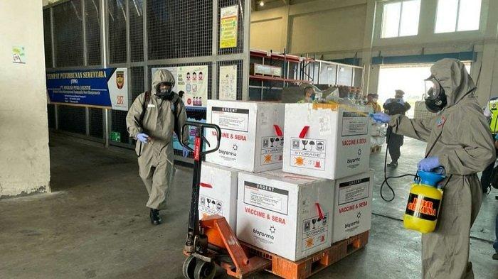 Vaksin Covid-19 Tahap Ketiga Tiba, Polda Kalsel Kerahkan 187 Personel Gabungan