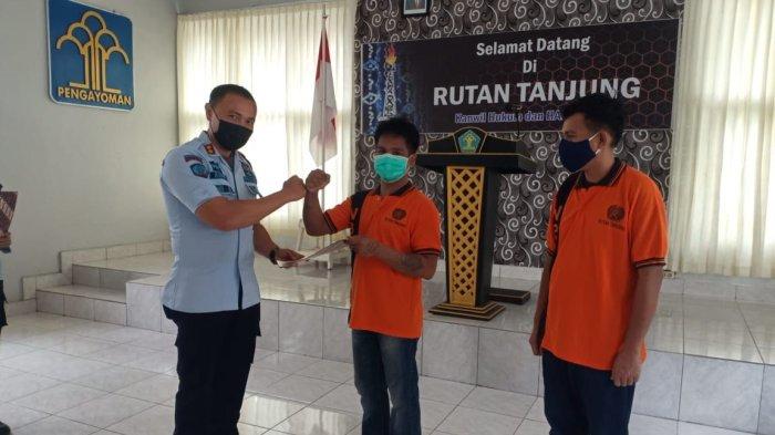 Lima Warga Binaan Rutan Tanjung Tabalong Dapatkan Remisi Khusus Natal