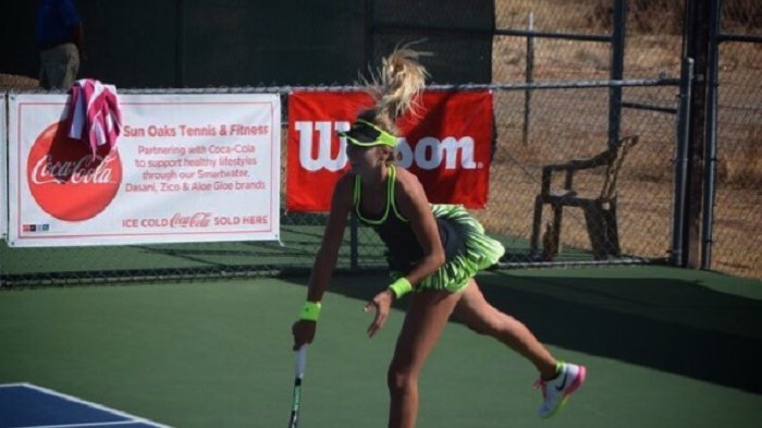 Petenis Seksi Ini Mengganas Setelah Baca Tulisan Sang Pacar