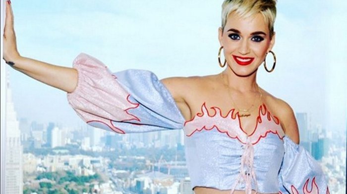 Bikin Ngakak, Katy Perry Dikasih Makanan Basi Oleh Penggemarnya dari Indonesia, Lihat Ekspresinya