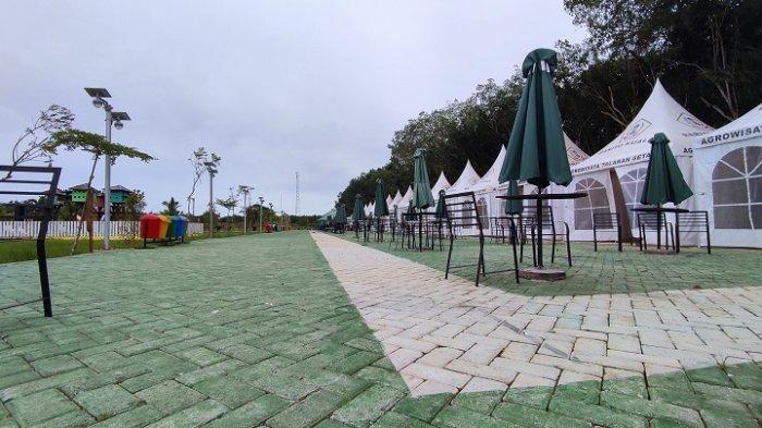 Agrowisata Talaran Setara Batola Kini Ada Kawasan Kuliner, Ramai Pengunjung Tiap Minggu Sore