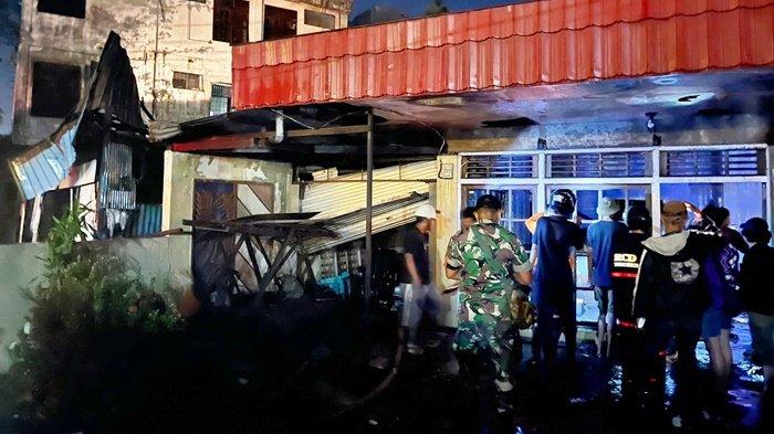 Dua Bangunan Terdampak Kebakaran di Jalan Skip Lama Banjarmasin, Api dari Rumah Kosong