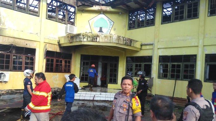 Pemilik Warung Pingsan Saat Kantor Golkar Terbakar, Ini Pernyataan Kapolres Palangkaraya