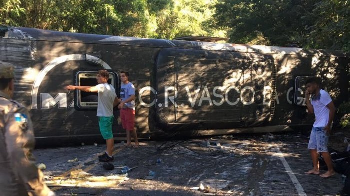 Kecelakaan Mengerikan Dialami Klub Liga Brasil, Lima Pemain Cedera Serius