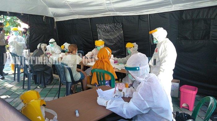 4 Orang Reaktif Hasil Rapid Test Covid-19 Tahap II Puskesmas 2 Sungai Tabuk Kabupaten Banjar