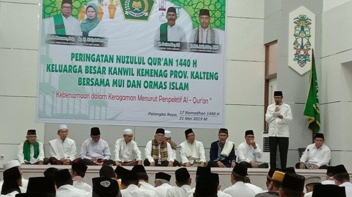 Keluarga Besar Kemenag Kalteng Peringati Nuzulul Qur'an