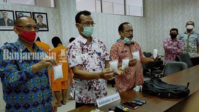 BNNP Amankan 0,5 Kg Sabu dan Tangkap 4 Orang Jaringan Madura-Surabaya-Kalteng