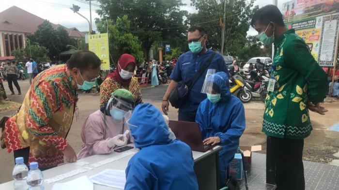 Lebih 1.000 Penyelenggara Pilkada Tingkat Kecamatan hingga Desa di Rapid Test