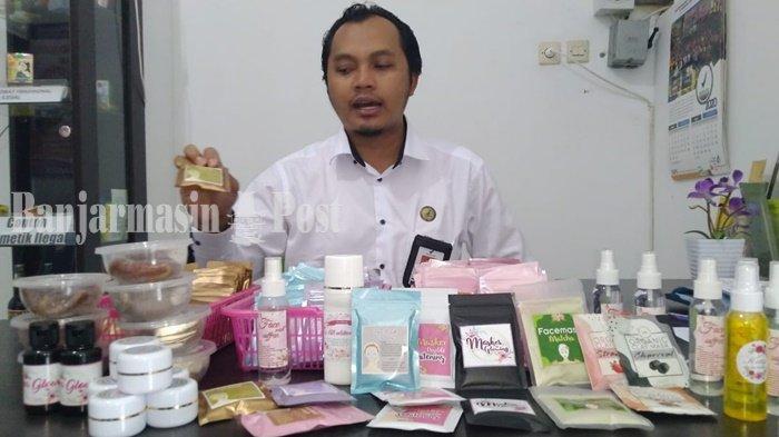 BPOM Hulu Sungai Utara Temukan Kosmetik Tanpa Izin Edar, Didapat dari Dua Penjual Online