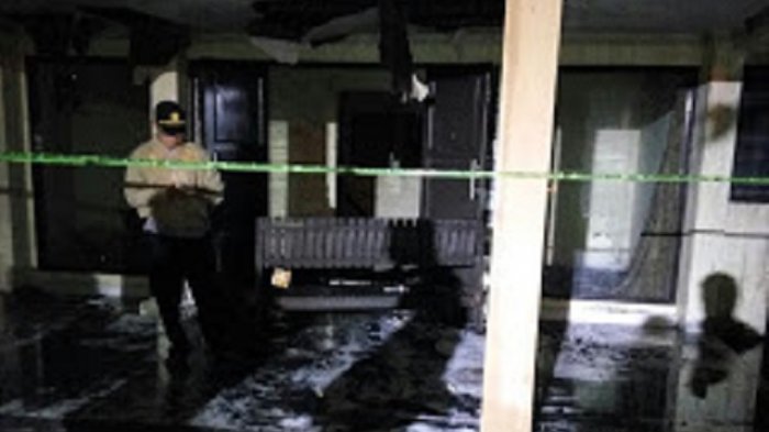 Polisi Masih Menyelidiki Penyebab Kebakaran Mes Dosen Muda UPR Palangkaraya