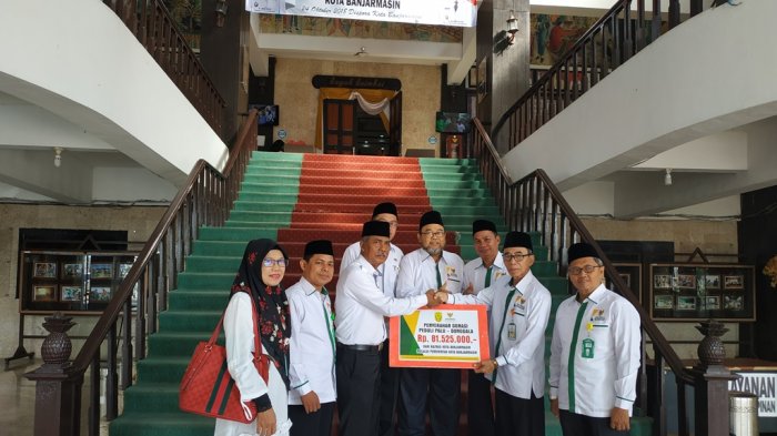 Baznas Kota Banjarmasin Transfer Uang Sebesar Rp 81 juta ke Pemko Banjarmasin untuk Palu