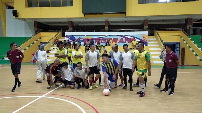 Laga Persahabatan, Futsal PWI Kalsel Empat Kali Keok Ditekuk Bangun Banua