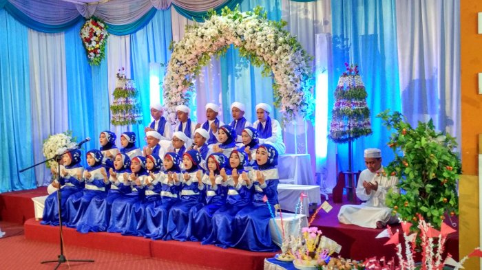 TKA Unit 002 Da'watul Khair Khataman Alquran Sekaligus Rayakan Milad ke-28