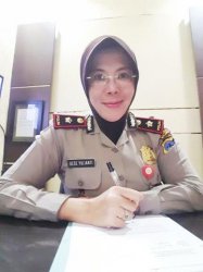 Kapolsek Wanita Ini Biasa Sambangi Warga