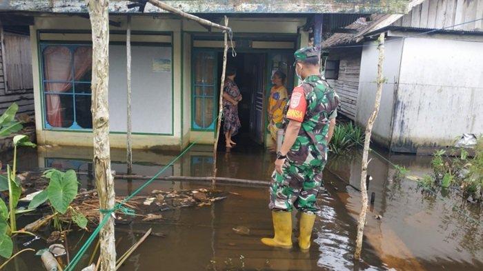 Banjir Rob di Tapin, Sebanyak 2. 621 Kepala Keluarga Terdampak Banjir di Kecamatan Candi Laras Utara