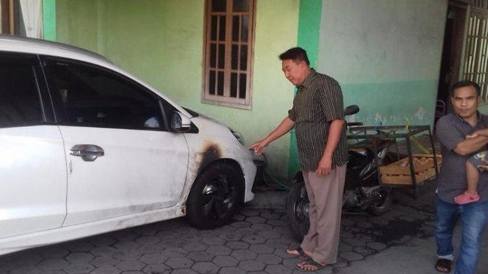Honda Mobilio Milik Warga Ini Nyaris Terbakar, Gara-gara Dilempar Bom Molotov