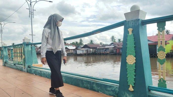 Berfungsi untuk Pengaman, Anak Pagar Dermaga di Depan Masjid Sultan Suriansyah Banyak Hilang