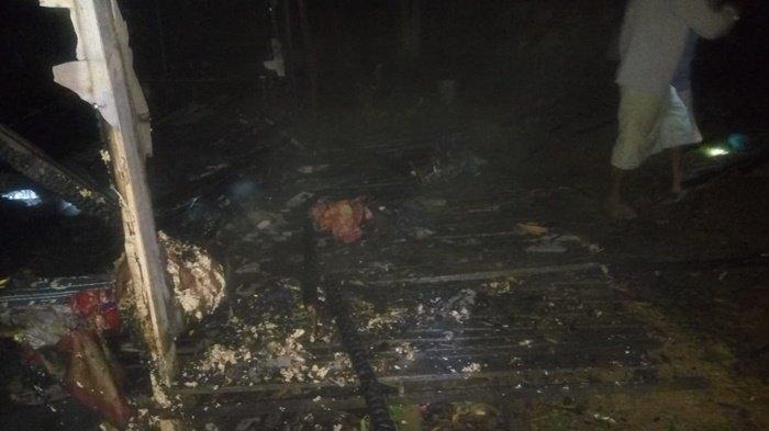 Utuh Rugi Rp 100 Juta, Rumah di Beramban Raya Pelaihari Terbakar, 30 Menit Api Dikuasai Pemadam