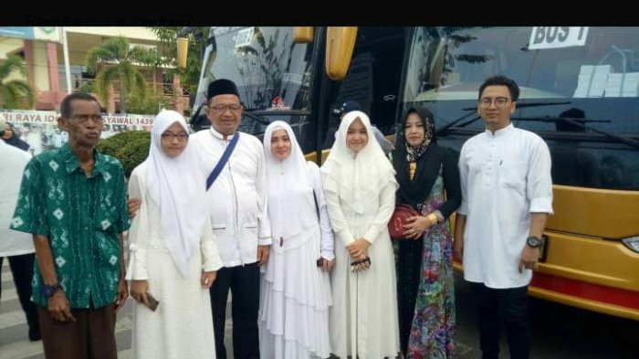 Doa Seluruh Jemaah Calon Haji HSU Iringi Meninggalnya Rama